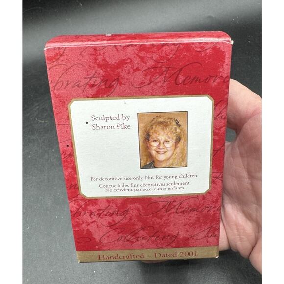 Hallmark Ornament MOM AND DAD Kittens in Stocking 2001 RETIRED New -32D - Picture 3 of 5